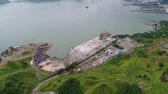 Construction of Mariveles Dry Bulk Terminal